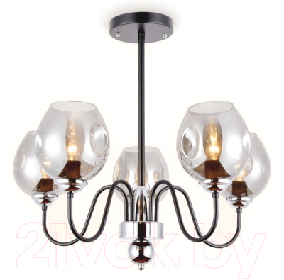Люстра Ambrella TR9058/5 BK/SM - фото