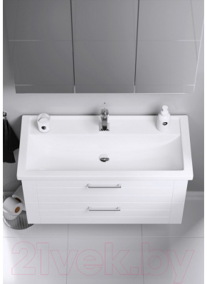 Тумба с умывальником Aqwella Манчестер 100 / MAN01102
