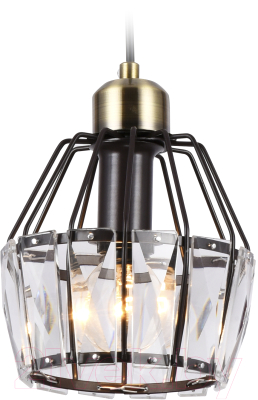 Потолочный светильник Ambrella TR5875 DCF/SB (темный кофе/бронза)