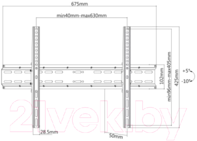Кронштейн для телевизора Maclean MC-749