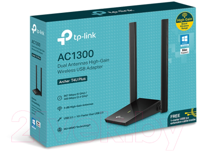 Wi-Fi-адаптер TP-Link Archer T4U Plus