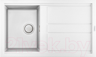 Мойка кухонная Elleci Best 400 White K96 / LKB40096 - фото