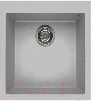 Мойка кухонная Elleci Quadra 102 Aluminium M79 / LMQ10279 - фото