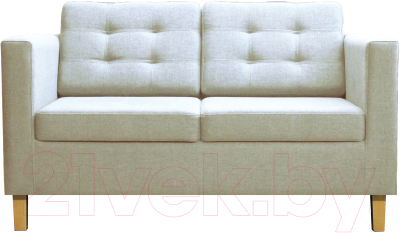 Диван Brioli Дилли клетка Д двухместный - фото