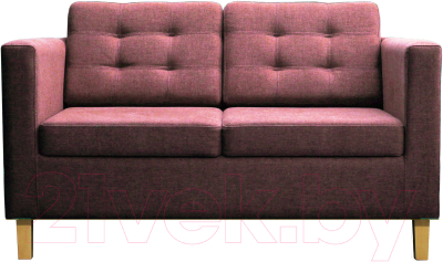 Диван Brioli Дилли клетка Д двухместный - фото