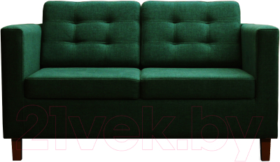 Диван Brioli Дилли клетка Д двухместный - фото