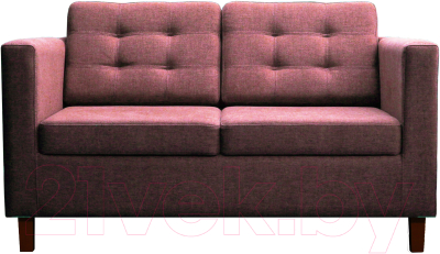 Диван Brioli Дилли клетка Д двухместный - фото