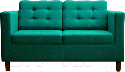 Диван Brioli Дилли клетка Д двухместный - фото