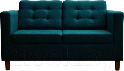 Диван Brioli Дилли клетка Д двухместный - фото