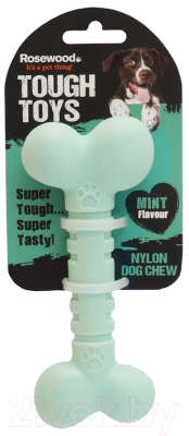 Игрушка для собак Rosewood Кость мятная / 20466/RW - фото