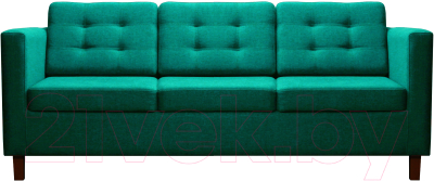 Диван Brioli Дилли клетка Д трехместный - фото