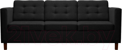 Диван Brioli Дилли клетка Д трехместный - фото