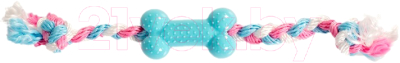 Игрушка для собак Duvo Plus Кость с веревками / 11428/DV - фото