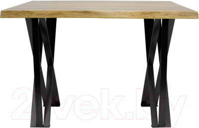 Обеденный стол Buro7 Призма с обзолом 110x80x76