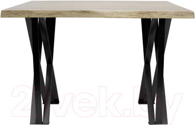 Обеденный стол Buro7 Призма с обзолом 120x80x76