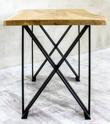 Обеденный стол Buro7 Призма с обзолом 120x80x76