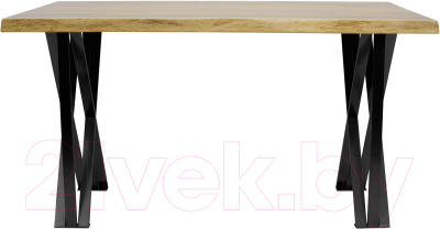 Обеденный стол Buro7 Призма с обзолом 150x80x76