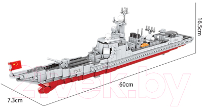 Конструктор XingBao Military Ракетный эсминец / XB-06028