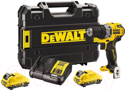 Профессиональная дрель-шуруповерт DeWalt DCD701D2-QW