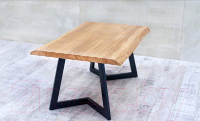 Обеденный стол Buro7 Уиллис с обзолом 110x80x74