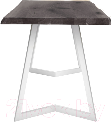 Обеденный стол Buro7 Уиллис с обзолом и сучками 110x80x74