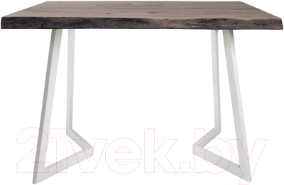 Обеденный стол Buro7 Уиллис с обзолом и сучками 120x80x74