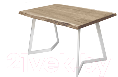 Обеденный стол Buro7 Уиллис с обзолом 150x80x74 - фото