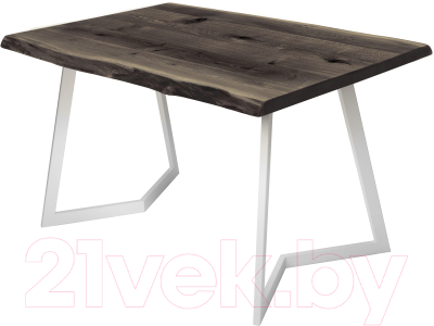 Обеденный стол Buro7 Уиллис с обзолом и сучками 150x80x74 - фото