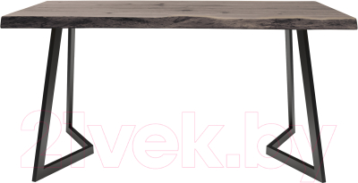 Обеденный стол Buro7 Уиллис с обзолом и сучками 150x80x74