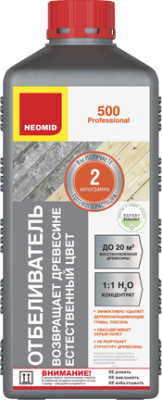 Отбеливатель для древесины Neomid 500. Концентрат 1:1 - фото