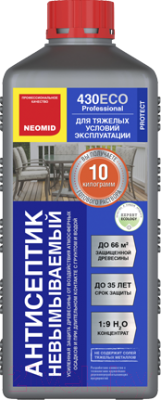 Антисептик для древесины Neomid 430 Eco невымываемый. Концентрат 1:9 - фото