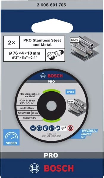 Набор обдирочных кругов Bosch 2.608.601.705