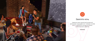 Портативная колонка JBL PartyBox 310 / PARTYBOX310RU