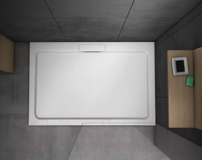 Душевой поддон WeltWasser TRS 12090 120x90x3.5 (с сифоном)