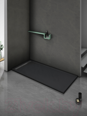 Душевой поддон WeltWasser TRS 12090 Stone-BL (с сифоном)