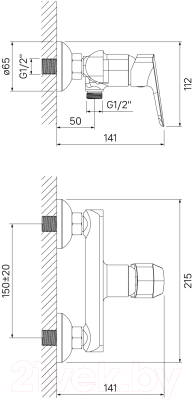 Смеситель IDDIS Vibe VIBSB00i03WA