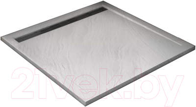 Душевой поддон WeltWasser TRS 80 Stone-WT (с сифоном) - фото