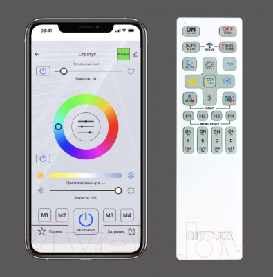Потолочный светильник Citilux Триест Смарт CL737A44E