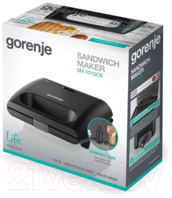 Электрогриль Gorenje SM701GCB