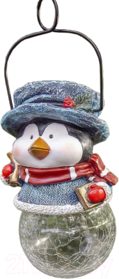 Садовая фигура-светильник Чудесный Сад 521 Пингвин - фото