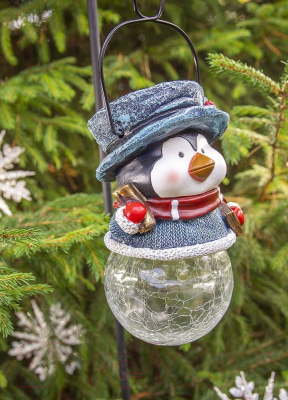 Садовая фигура-светильник Чудесный Сад 521 Пингвин