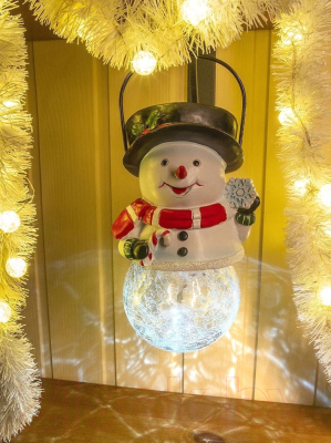 Садовая фигура-светильник Чудесный Сад 522 Снеговик