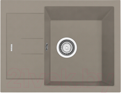 Мойка кухонная Longran Amanda AMG650.500 (трюфель) - фото