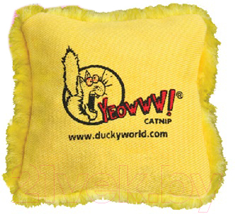 Игрушка для кошек Rosewood Подушечка YEOWWW / 63171/RW - фото
