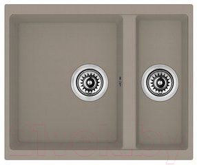Мойка кухонная Longran Enigma ENG555.460 15 (трюфель) - фото