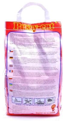 Наполнитель для туалета Pussy-cat Древесный