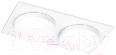 Комплект точечных светильников Ambrella MR16 TN170/2 W (белый) - фото