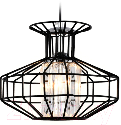 Потолочный светильник Ambrella TR5850 BK/CL (черный/прозрачный)