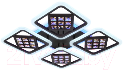 Потолочный светильник Ambrella FA287/4 CF/TI (кофе/янтарь)