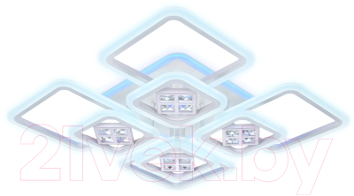 Потолочный светильник Ambrella FA289/4+4 WH (белый)